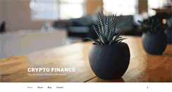 Desktop Screenshot of cryptofinance.com