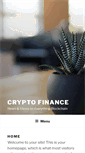 Mobile Screenshot of cryptofinance.com