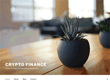 Tablet Screenshot of cryptofinance.com